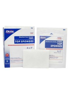 GAUZE, NON-ADHERENT,  4" X 3", STERILE PADS
