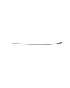 CATHETER, SELF, STRAIGHT TIP, VINYL, FUNNEL END, 18FR  16"L