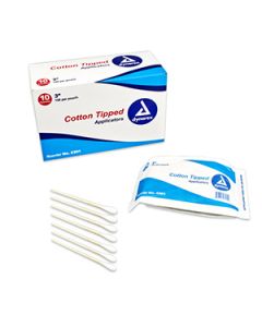 COTTON TIP APPLICATOR 6'' NON STERILE