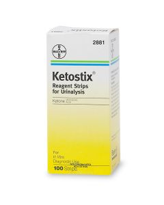 KETOSTIX, STRIPS FOR URINALYSIS