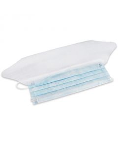 MASK PLEATED FACESHIELD LOOP(50BX)