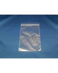 BAG, ZIP CLOSURE, CLEAR, 4In X 6In